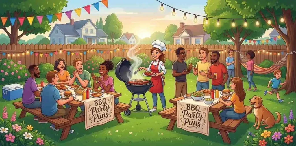 BBQ party gathering