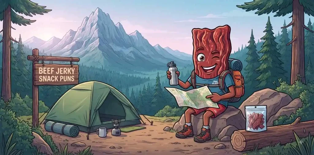 Beef jerky snack adventure