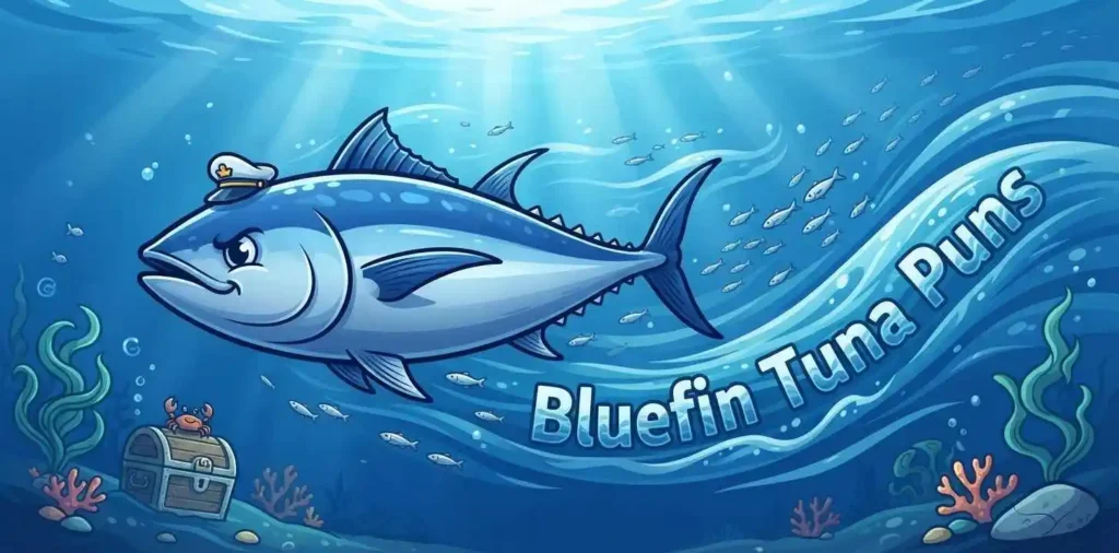 Bluefin tuna swimming