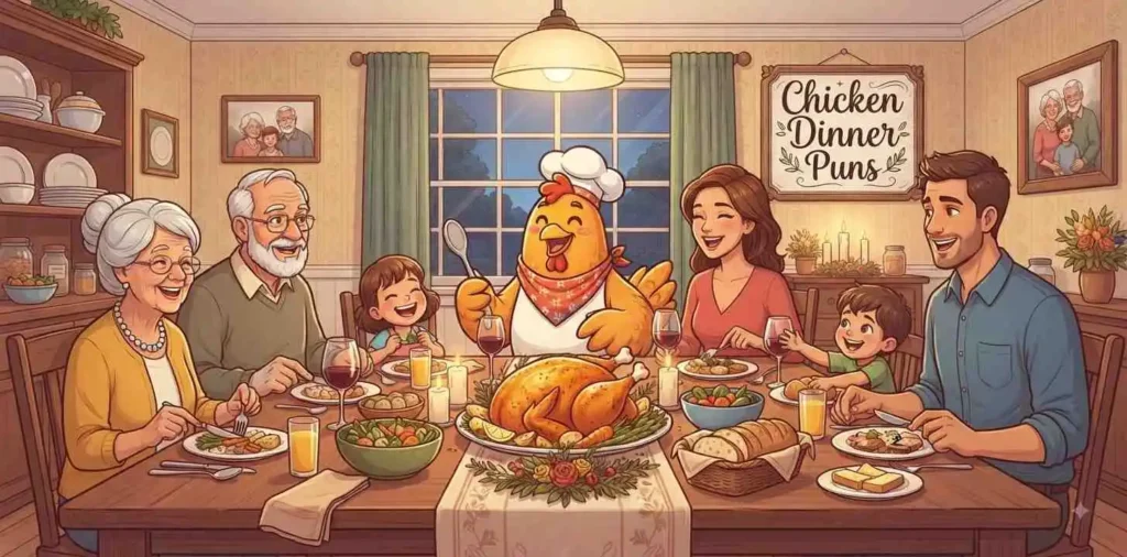 Chicken dinner family