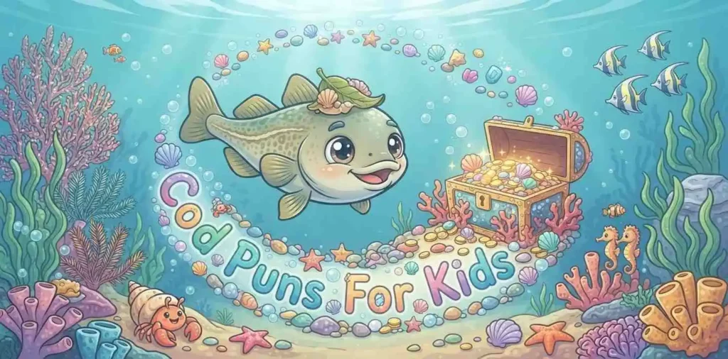 Cute cod for kids