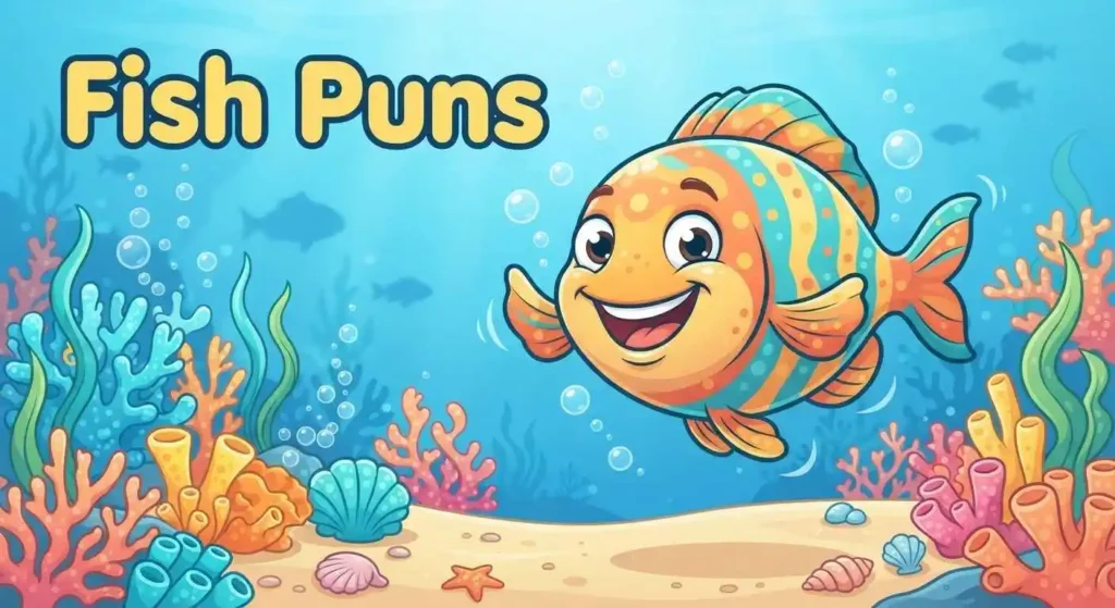 Funny colorful fish