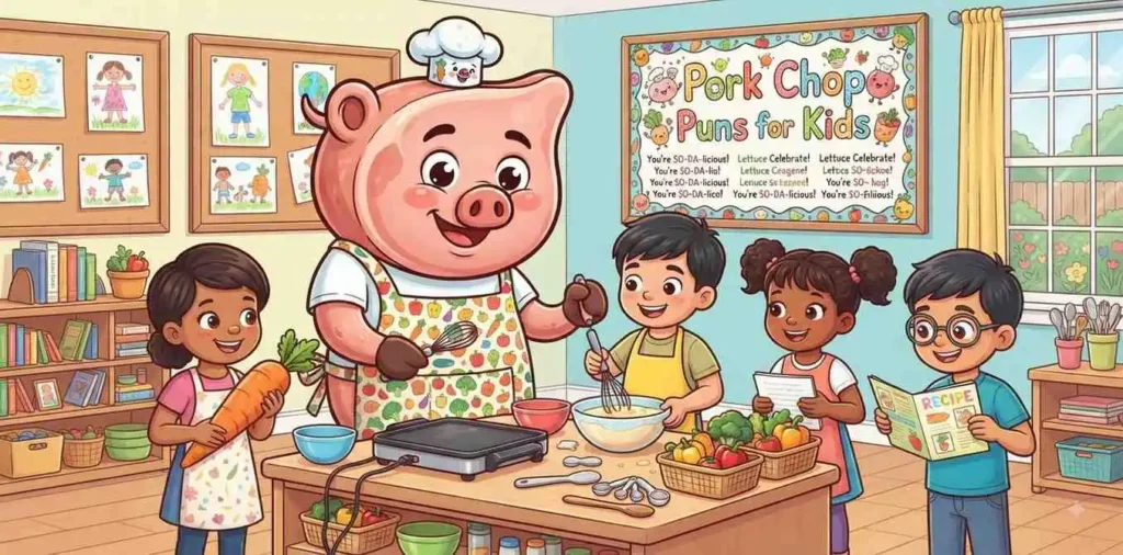 Kids pork chop scene