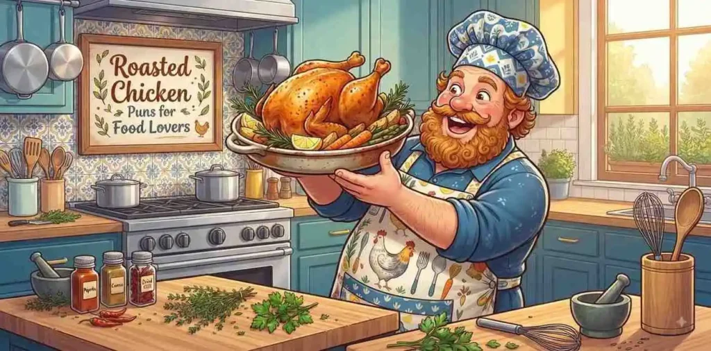 Roasted chicken chef