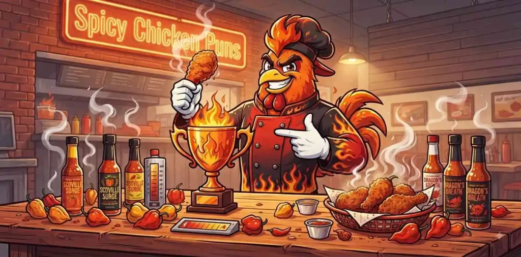 Spicy chicken challenge