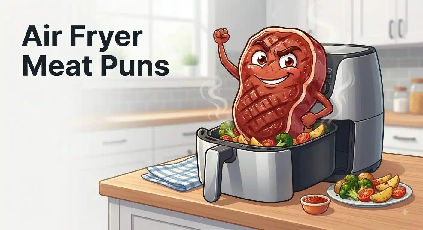 Funny steak in air fryer