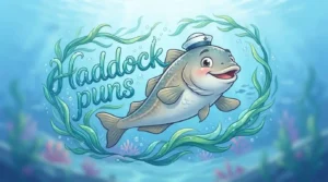 Funny haddock character