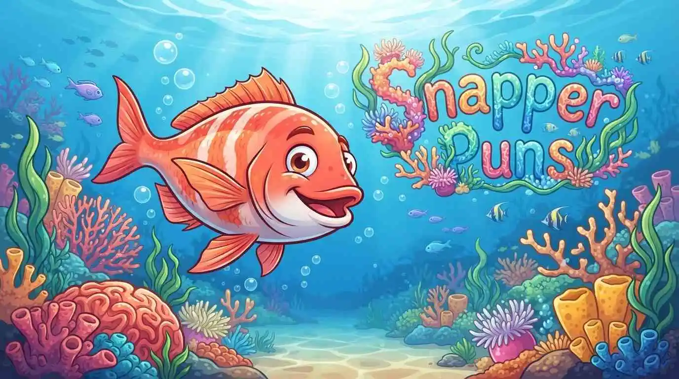 Funny snapper fish